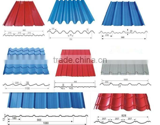 wall and roof panel forming machine in factory price