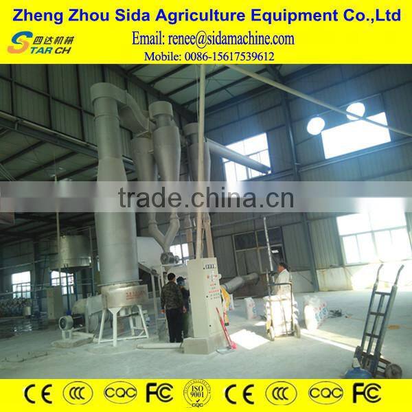 Free training stainless steel 1-2T/hour Cassava flour processing equipment