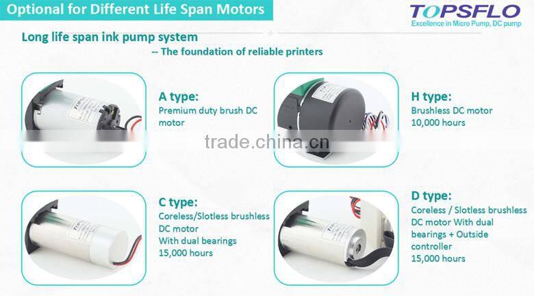 12V 24V DC Micro Diaphragm wide format print Pump