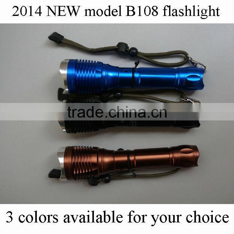 18650 battery LED flashlight rechargeable zoom flashlight led flashlight torch