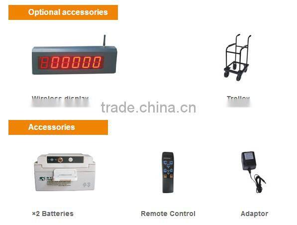Electronic cow Crane scale with printer /electronic price computing scales