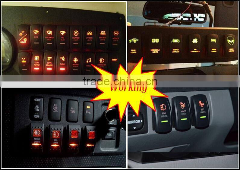 Waterproof motorcycle switches