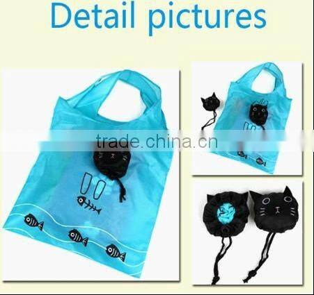 reusable shopping bag folding nylon bag, animal shaped nlon foldable bag
