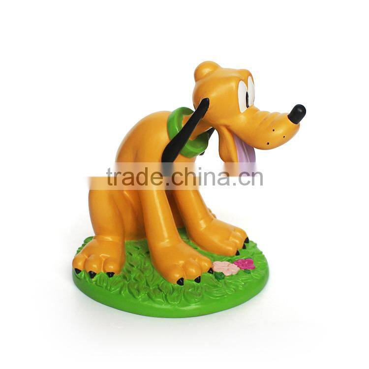 2015 antique polyresin dog statues for sale