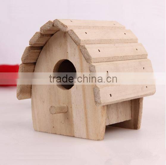 new unfinished wooden bird house wholesale