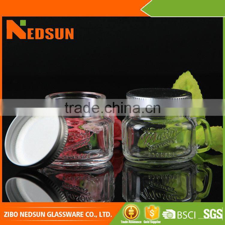Embossed Hot selling products mini mason jar High demand products market