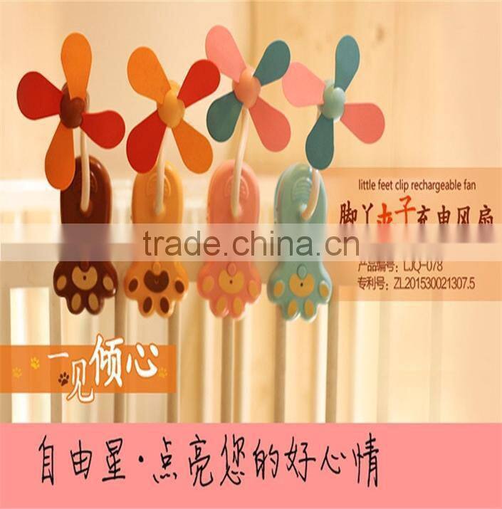 N118 High quality usb charging desk top table fan