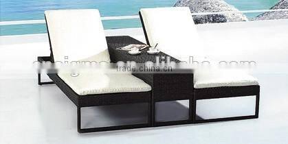 2017 Sigma SGS all weather trade assurance wholesale antique rattan french chaise lounge