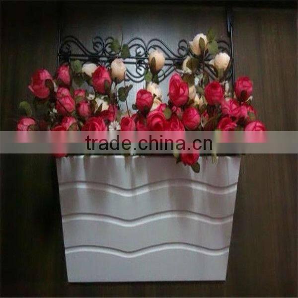 used for lawn or garden wooden flower pot