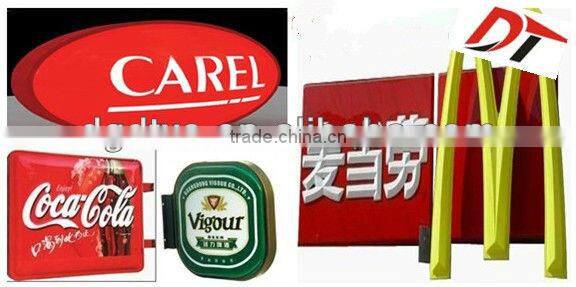 qualified plastic beer promotional sign