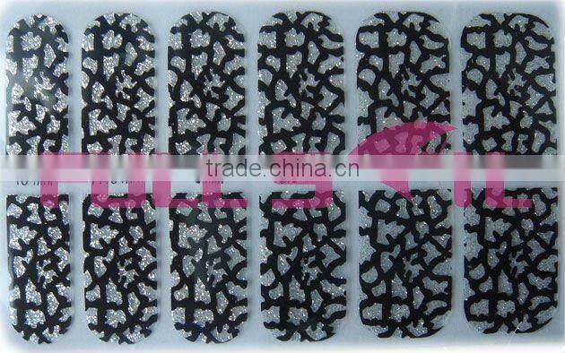 2016 3D self-adhesive shelf paper sticker/nail decal paper/nail shell sticker