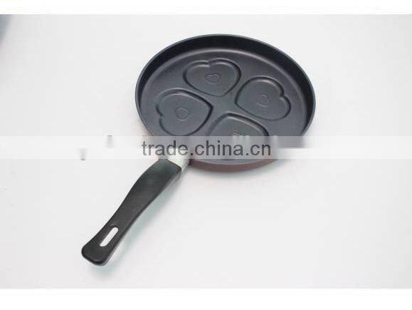 heart shaped Mini Non-stick egg fry pan