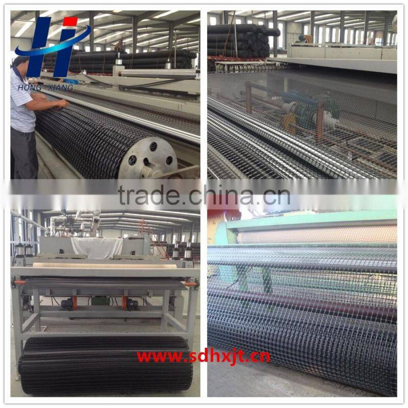 Biaxial plastic geogrid polyester geogrid