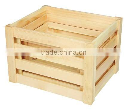 Manufacture natural wood box for storage for ZL-001