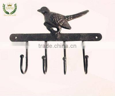 Abbott Cast Iron Triple Bird Wall Hook