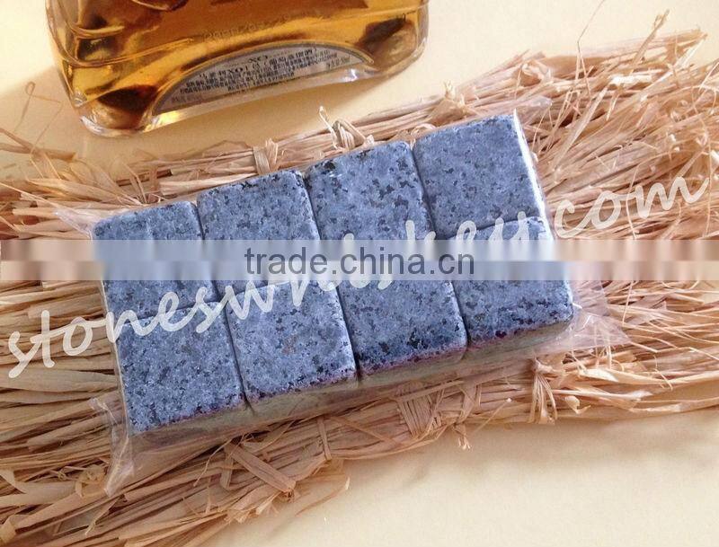 Cheap dark grey whisky stone ice cube rocks