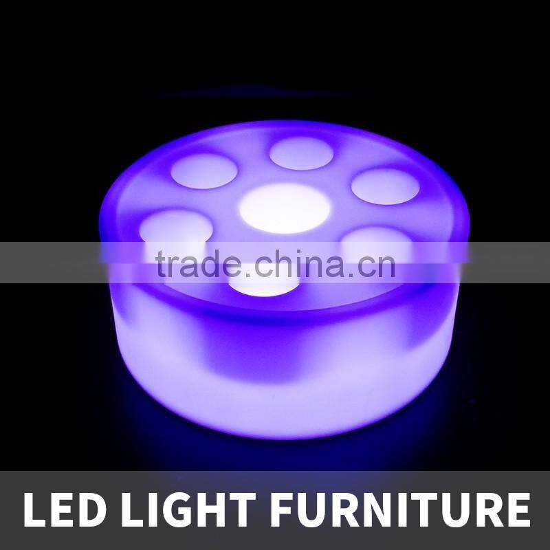 Cool cellular illuminated LED beer ice holder