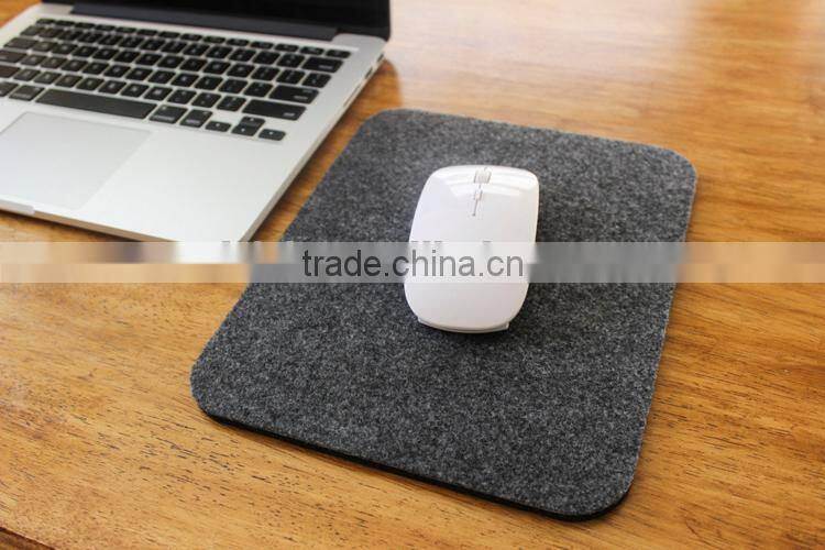 colorful shaped wool felt mouse pad