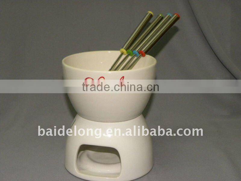 ceramic Fondue set