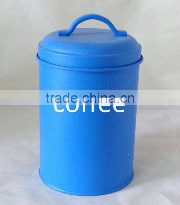 matt blue bulk tea canisters tea canisters wholesale