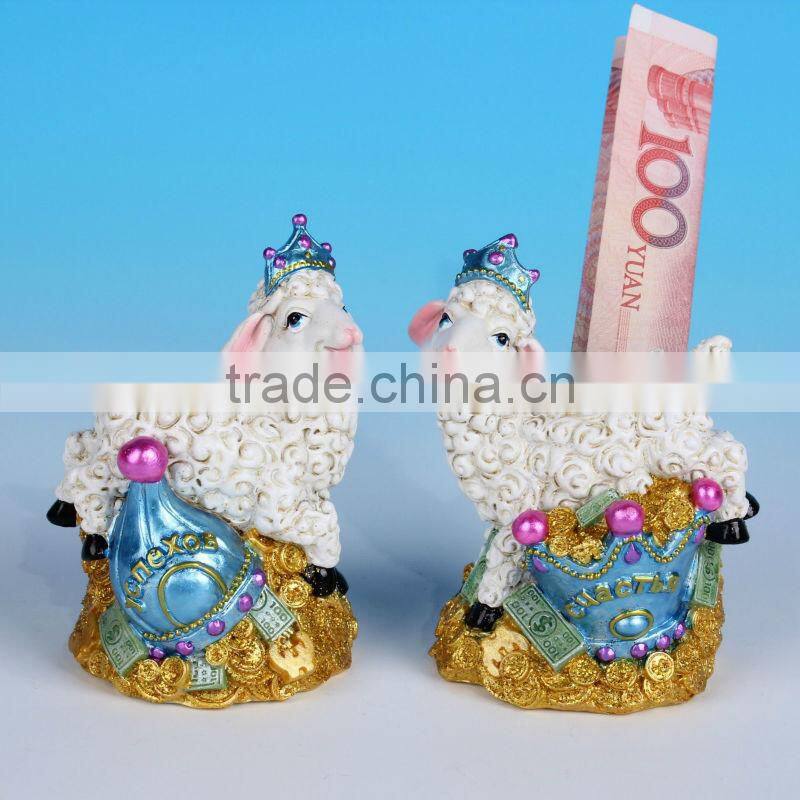 2015 symbol new year resin sheep souvenir