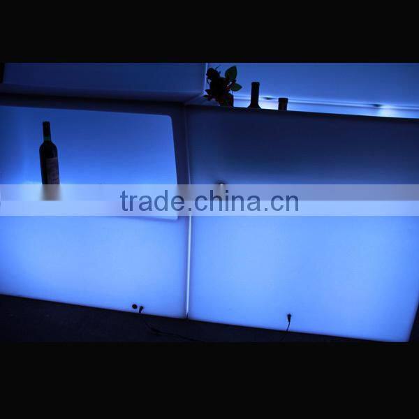 RGB Color Changing Brighting LED Bar Stool reception