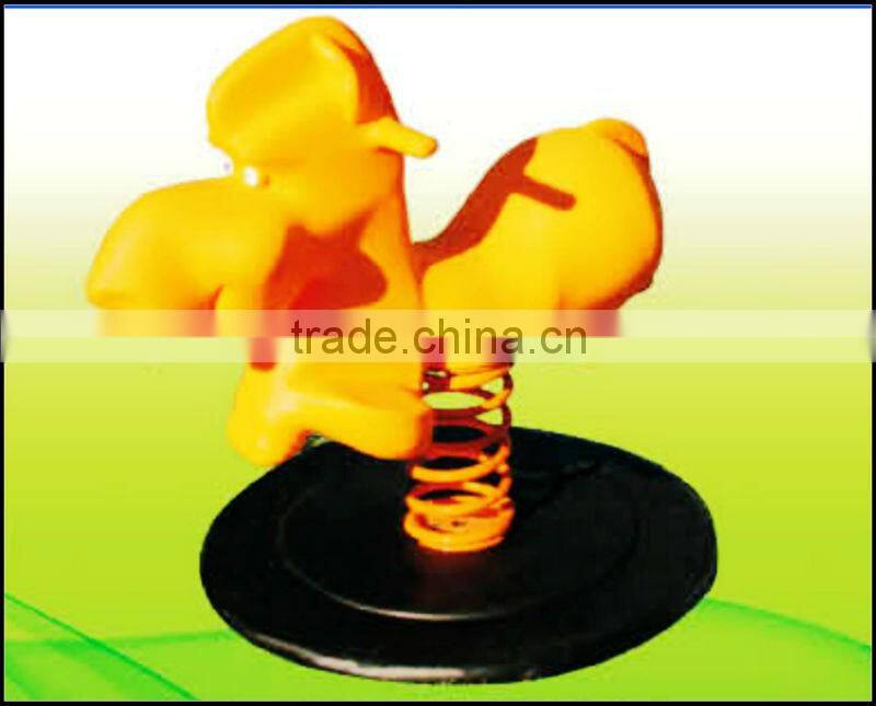 (HC-16703)2013 HIGH QUALITY COMMERCIAL OUTDOOR SPRING ROCKING HORSE