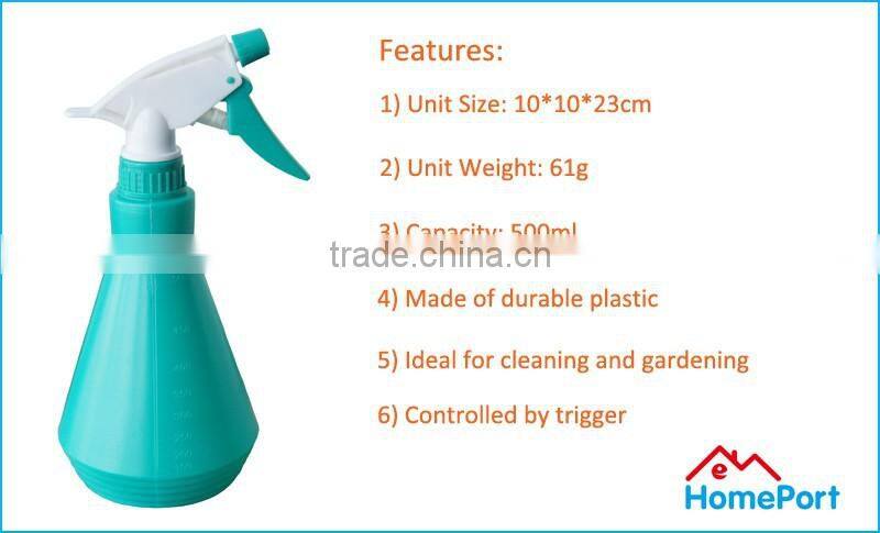 500ml plastic trigger spray bottle