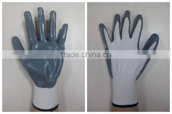 DDSAFETY Cheapest White PU Glove Safety Glove Working Glove