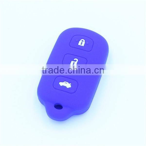 For TOYOTA 4Runner Sequoia Matrix Remote Keys jackets with panic buttons silicone key bags