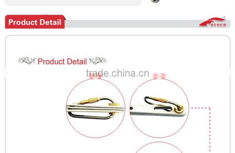 Stainless Steel 304 three-piece dinnerware Camping Cutlery