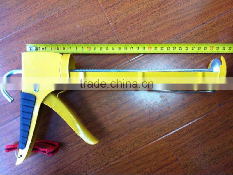 9" Manual Silicone Glue Gun with Ratchet rod