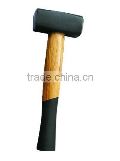High quality German type Stone Hammer with wooden handle