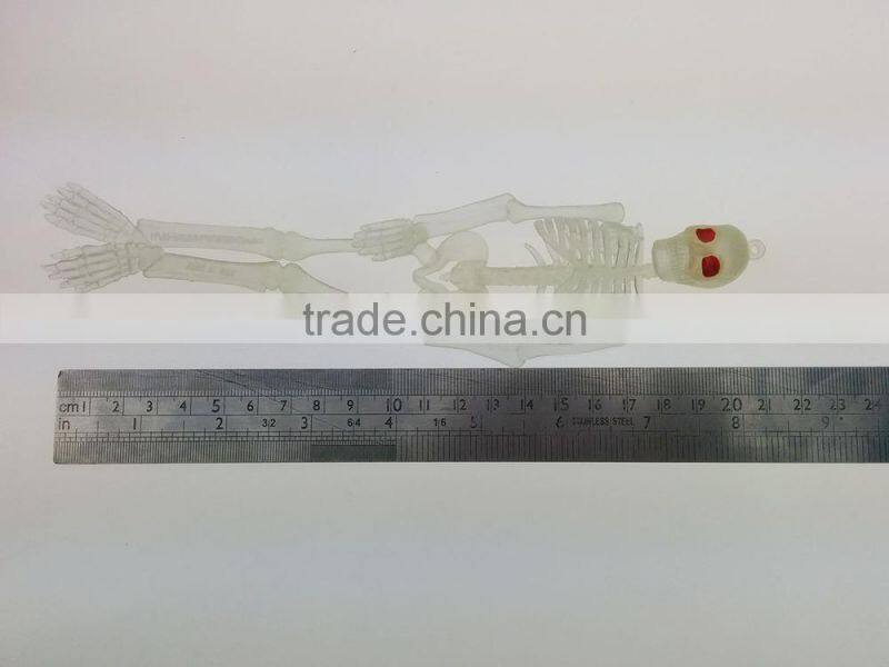 8" Glow-in-the-Dark Halloween Skeletons