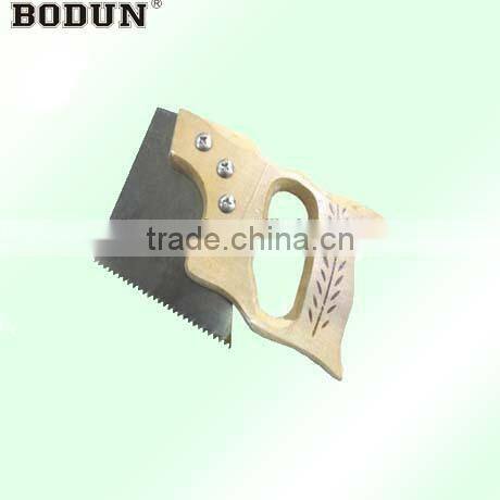 B9025 high quality hand saw with wooden handle