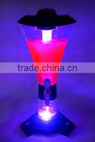 2013 new plastic juice dispenser/Beer Tower/liquor dispenser