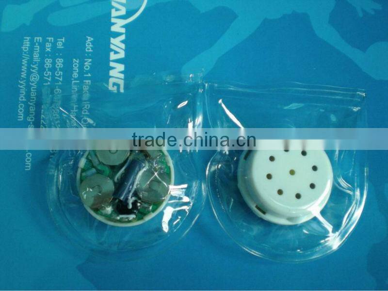 water-proof melody module for clothes,T-skirt,pants or others