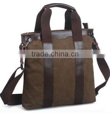 2013 newest design laptop sling canvas casual bag for men