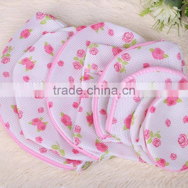 Polyester White Durable Cute Woman Laundry Bra Wash (TM-LB-042)