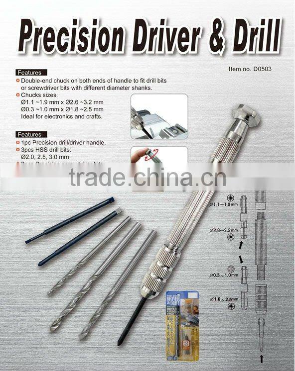 Precision Screwdriver & Hand Drill