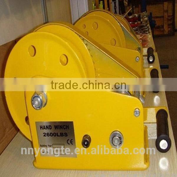 Self-locking Manual Brake Winches