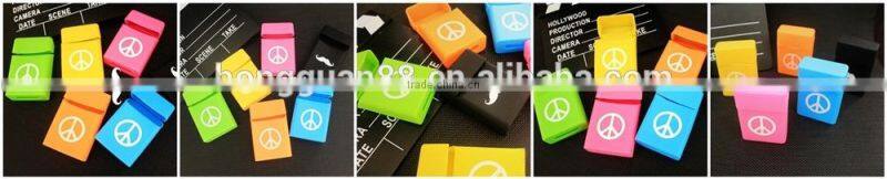 New arrival customized 20 pack silicone cigarette case with OEM service available