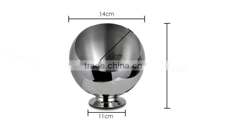 Stainless steel double wall round bowl set stainless steel mixing bowls