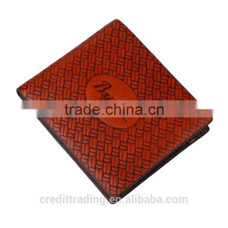 2015 newest designs Men's Genuine Leather Wallet