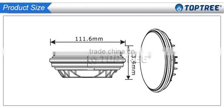 18w 12v 24v Farming Work Light for trucks Agriculture Tractor