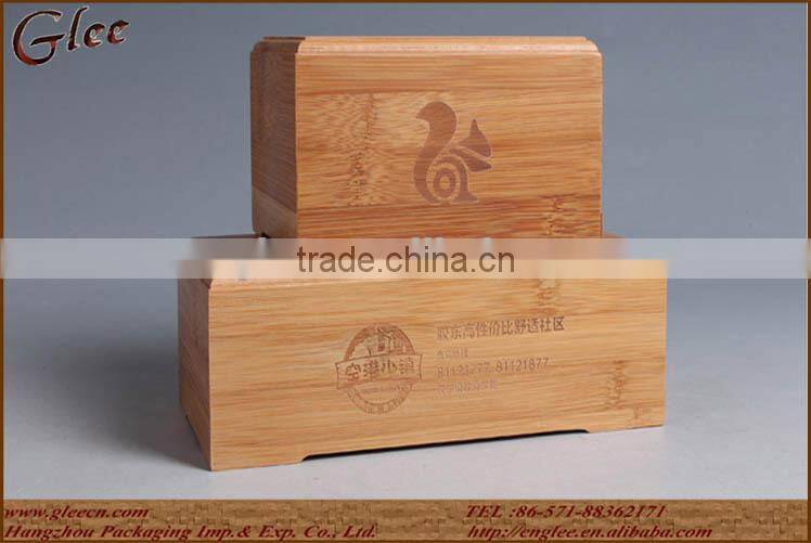 Eco-friendly Bamboo decorative napkin holder