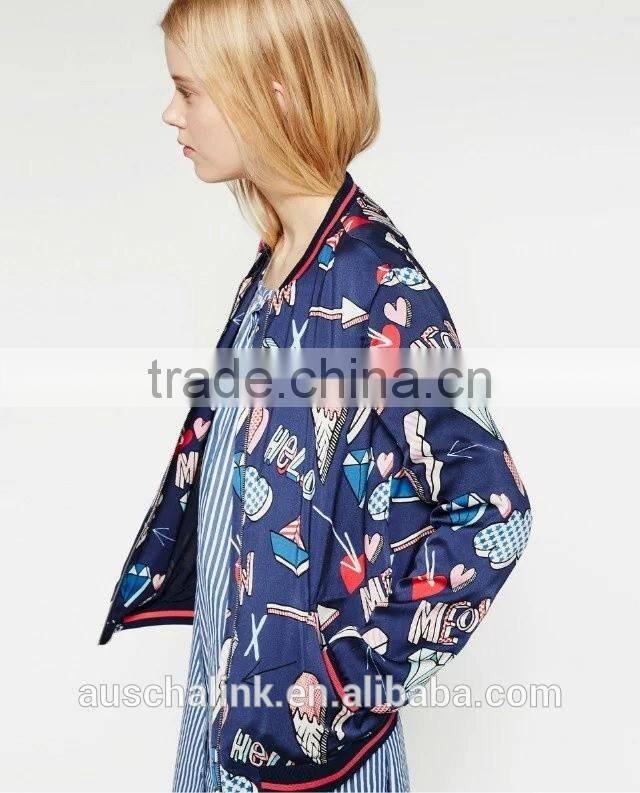 best selling custom cheap girls baseball jacket wholesale 2016