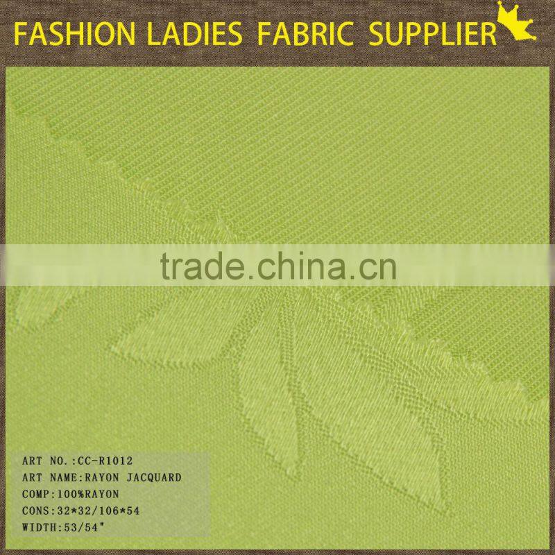 rayon/ viscose garment fabric