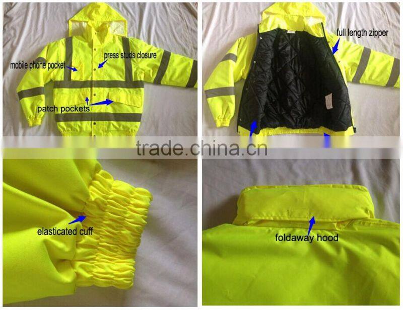 3m reflective waterproof leather motorcycle jackets of customized design