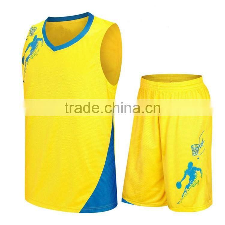 2016 new design basketball jersey uniform